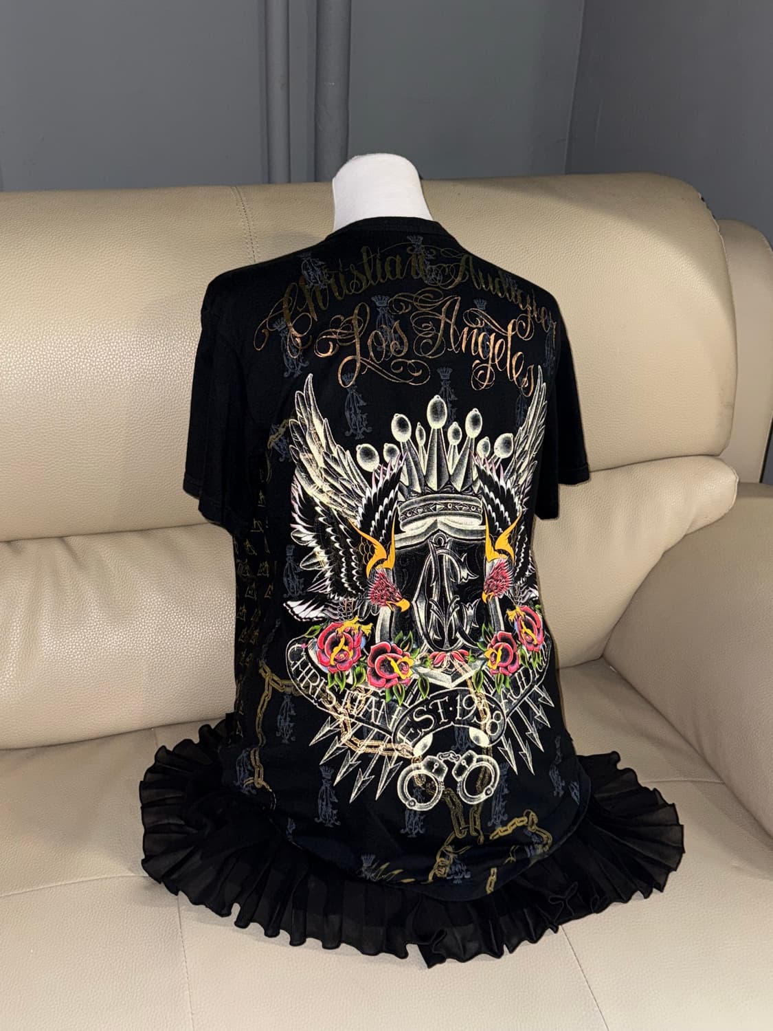 christian Audigier printing detail top 상품이미지1