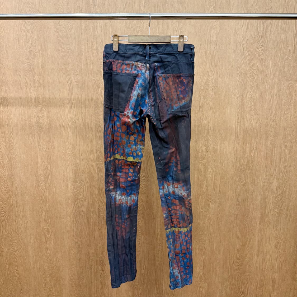 이세이미야케 맨 멀티 패턴 프린팅 유니크 아트 그래픽 팬츠 상품이미지3