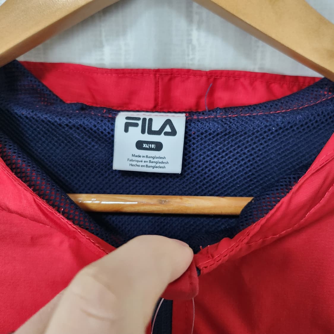 휠라 후드 아노락 [남 L] 상품이미지2