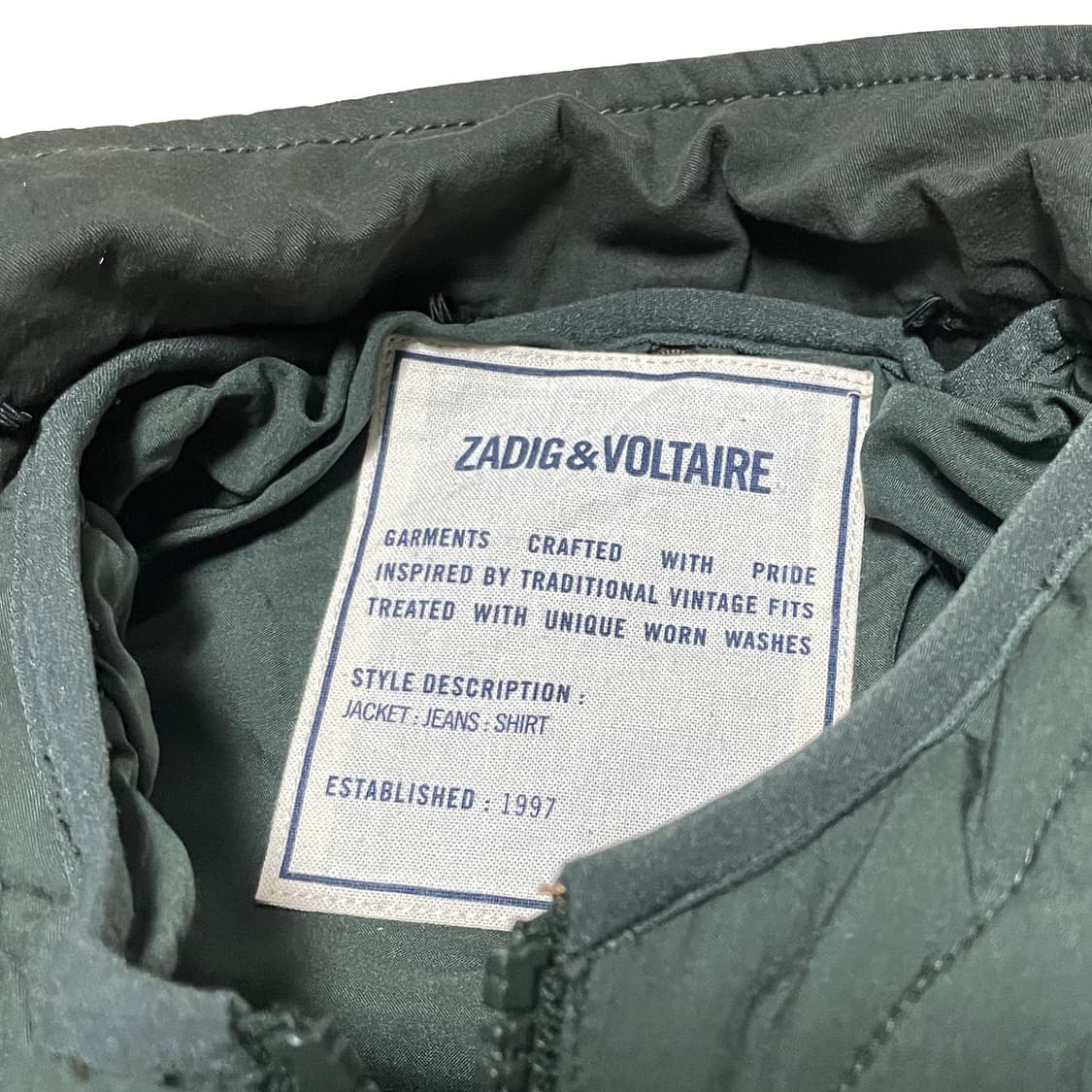 쟈딕앤볼테르 키디야 이글 야상 코트 상품이미지9