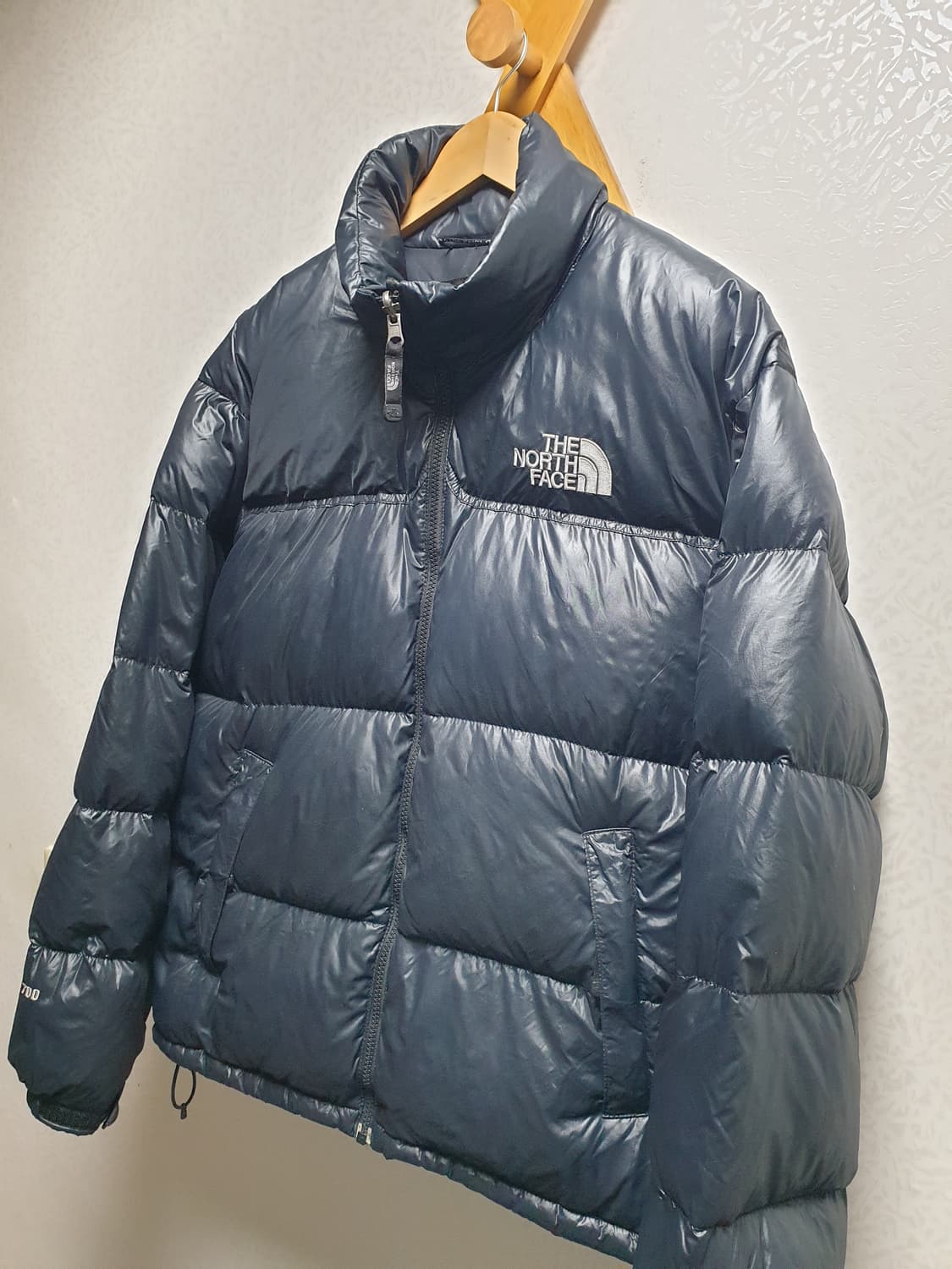 [남95] 노스페이스 눕시패딩700 블랙 상품이미지3