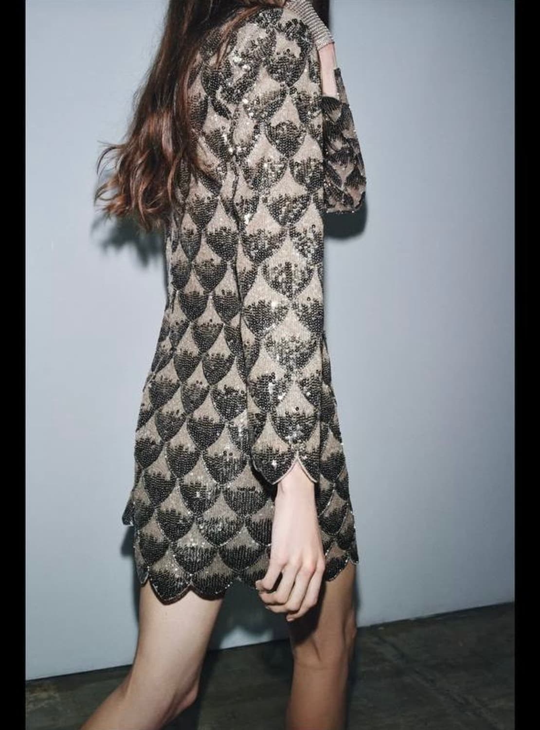 ZARA 스팽글 미니 원피스 S (ZW Collection) 상품이미지2