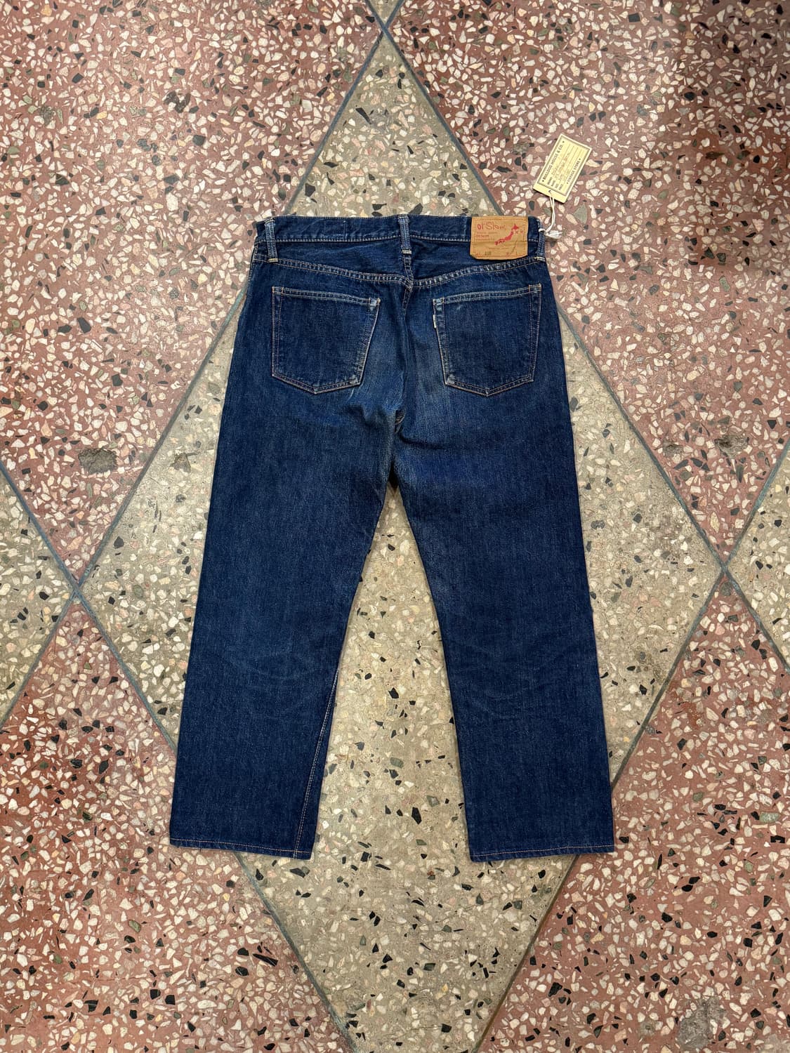 오어슬로우 105 스트레이트 셀비지 데님 (32) 상품이미지3