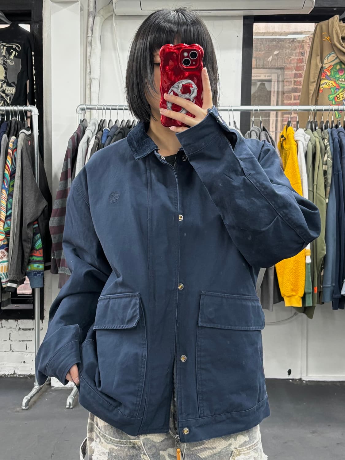 팀버랜드 스몰로고 워크자켓 상품이미지2