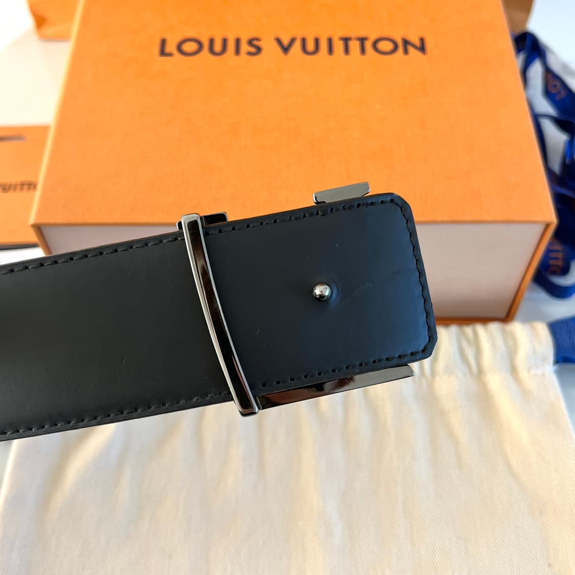 [S급/정품] 루이비통 LV 리버서블 이클립스 벨트 40MM 상품이미지5