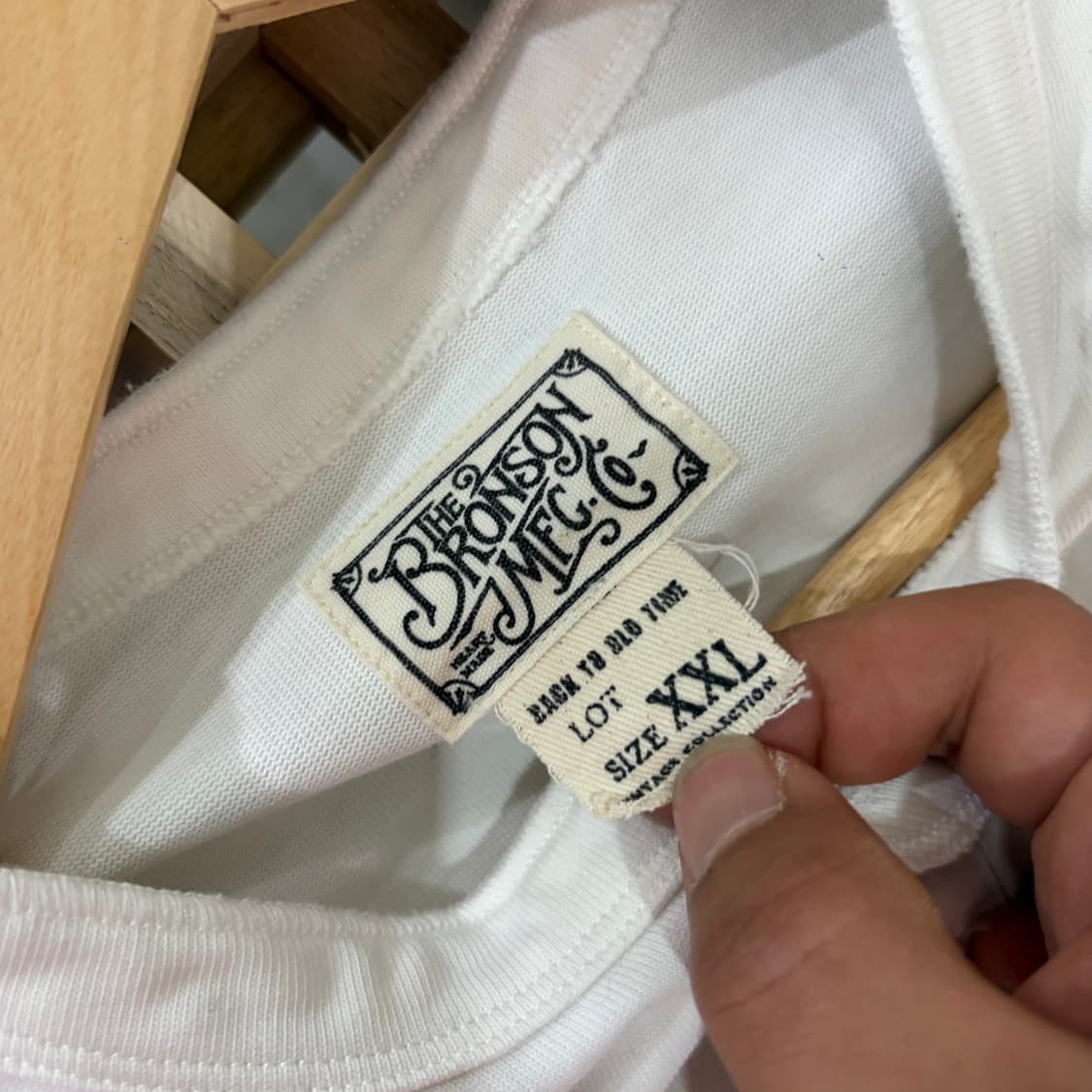 브론슨 화이트 헨리넥 롱슬리브 (L) 상품이미지5