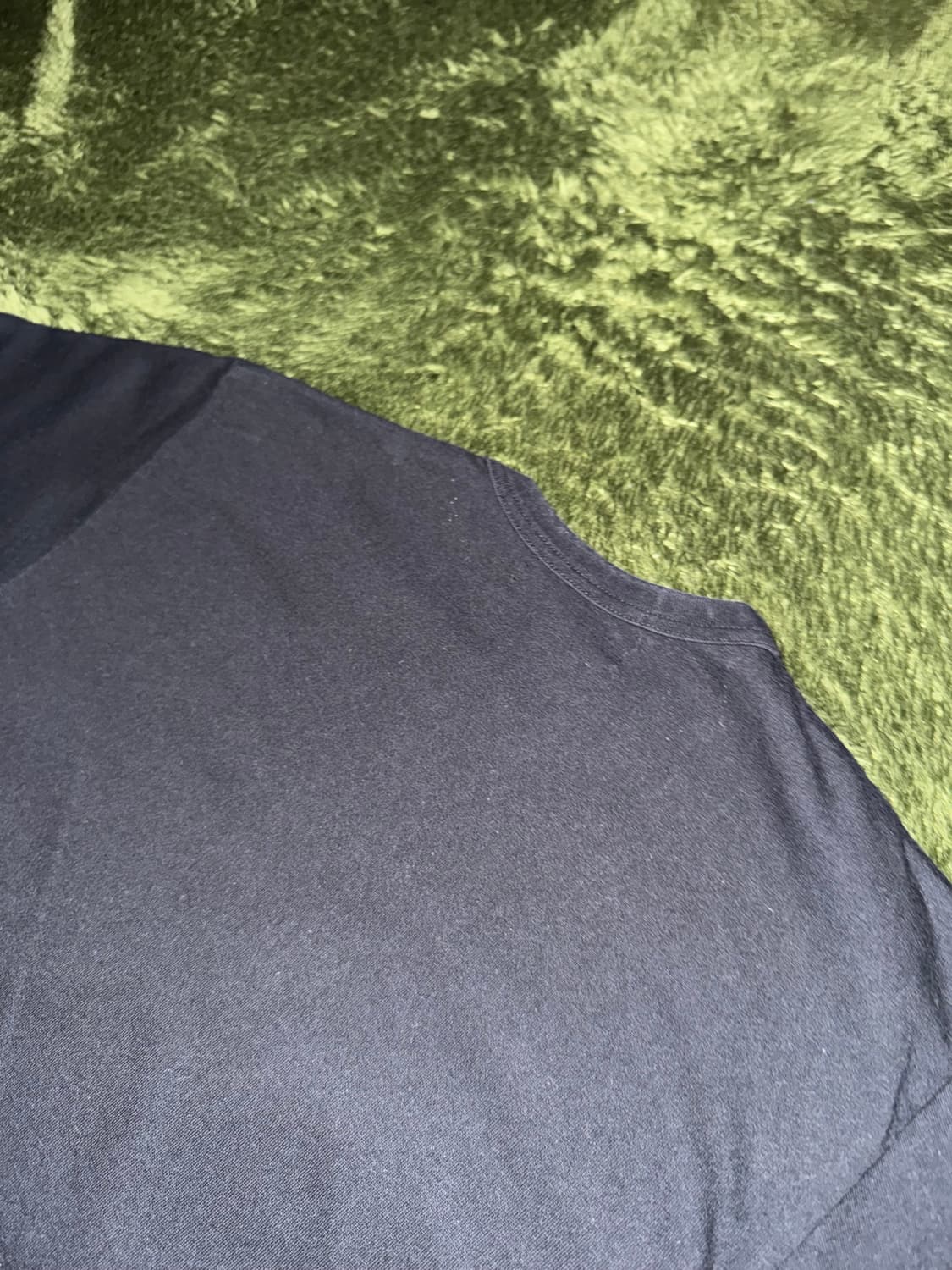 [S] 꼼데가르송 CDG 오리지널 로고 프린트 티셔츠 블랙 상품이미지9