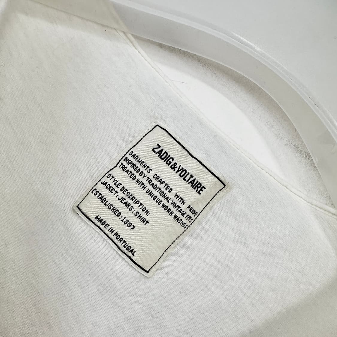 쟈딕앤볼테르 라인스톤 블랙 캣 티셔츠 상품이미지3