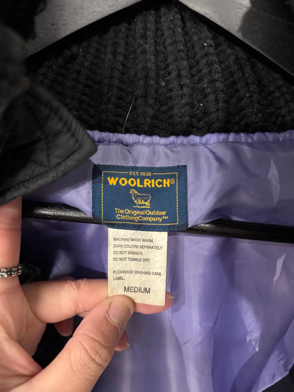 울리치 투웨이 니트 믹스 크롭 패딩  상품이미지3