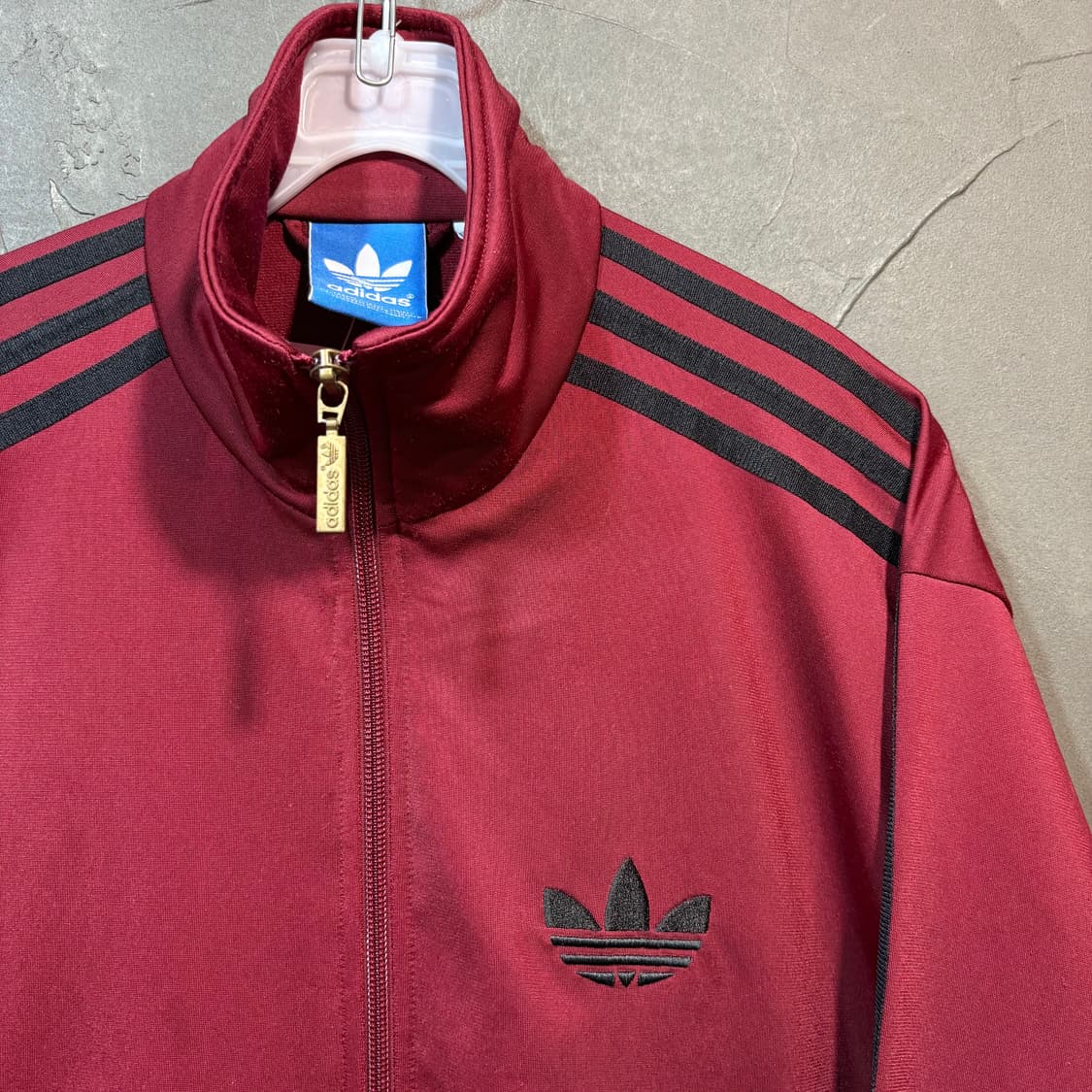 [M] ADIDAS 아디다스 버건디 파이어버드 져지 상품이미지2
