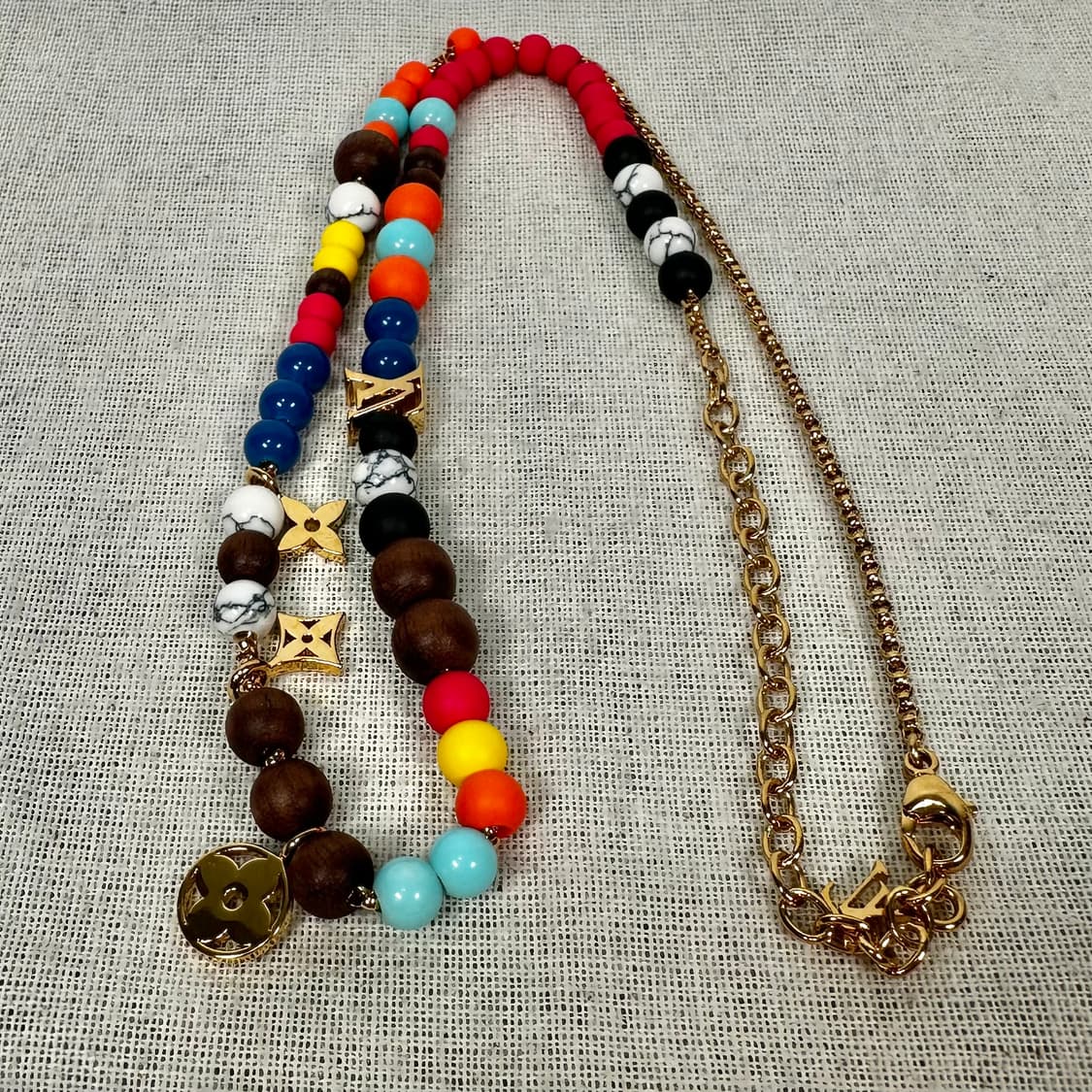 루이비통 LV 서핑 비즈 목걸이 상품이미지2