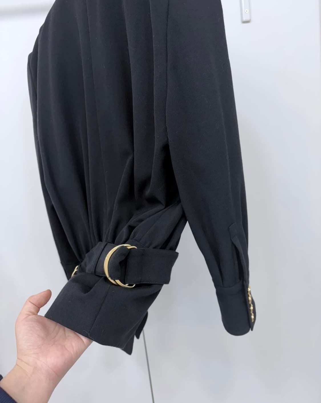 발망 블랙 피티드 GDP 블레이저 38 발망자켓 상품이미지7