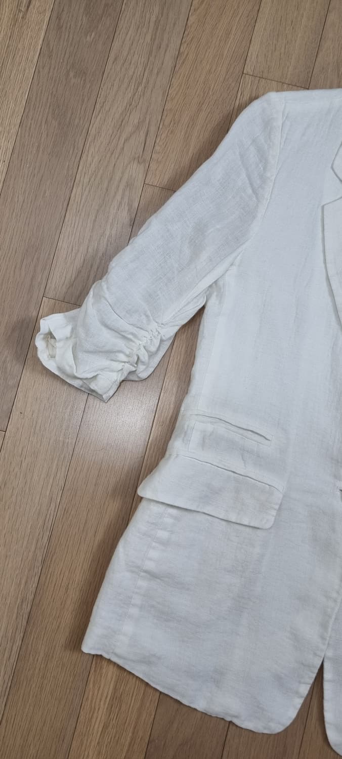 SAMMI CLARK 린넨 100 자켓 M _ 여성 상품이미지3