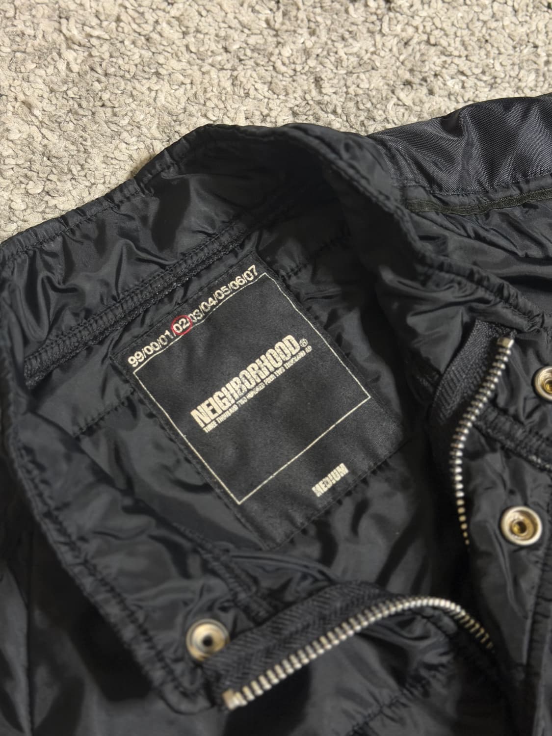 네이버후드 02aw padded racing jk 상품이미지5