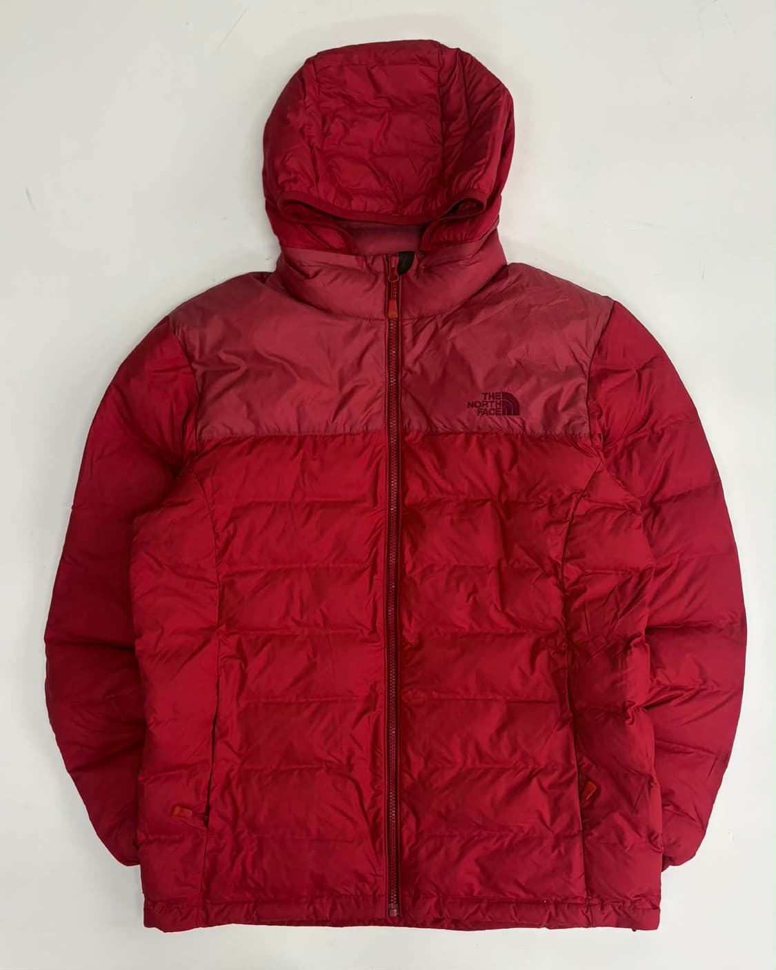 [XL] 노스페이스 버건디 경량 후드 패딩 자켓 상품이미지1