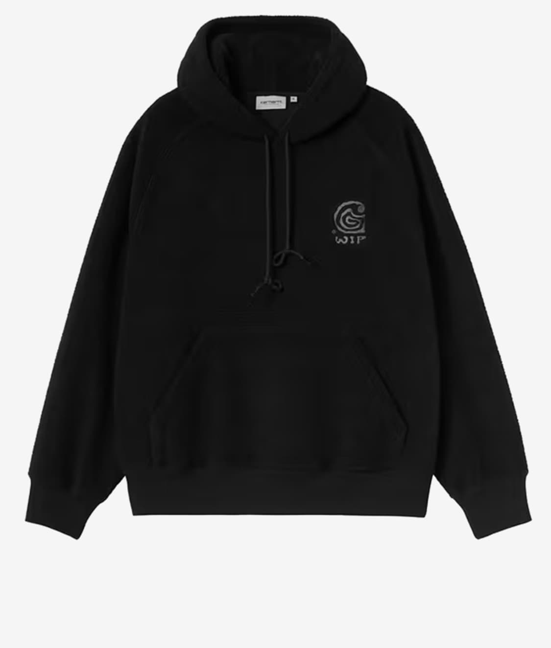 칼하트윕 후디드 헬릭스 스웻셔츠 블랙 상품이미지1