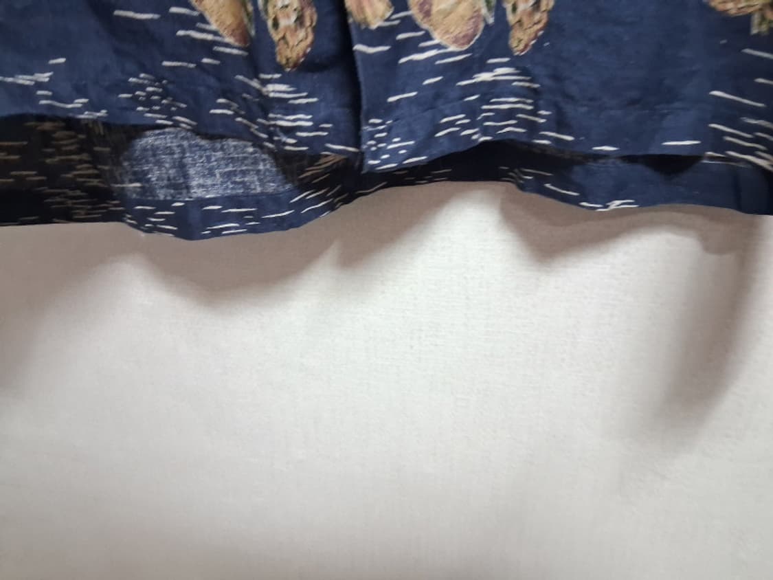 일본 papas 파파스 100% 린넨반팔셔츠 하와이안 린넨반팔남방 95  상품이미지5