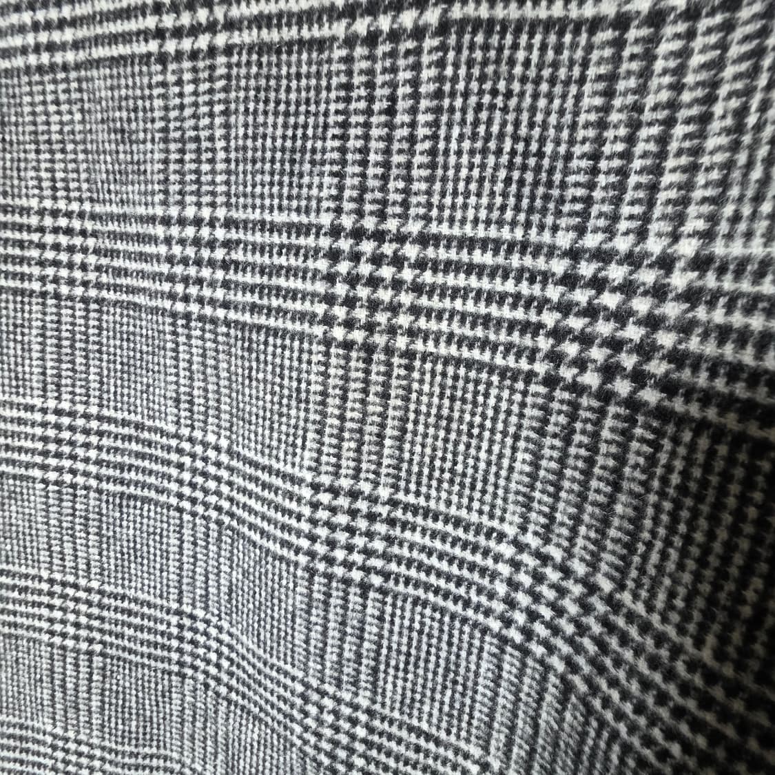 ZIOZIA 남성 체크 오버사이즈 코트 100 상품이미지5