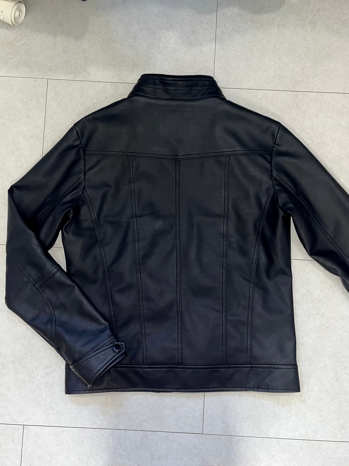 페이크 레더자켓 (착용사진 O) 상품이미지2