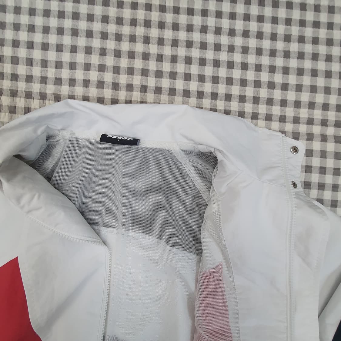 널디 크롭 바람막이 자켓 남자95 상품이미지8