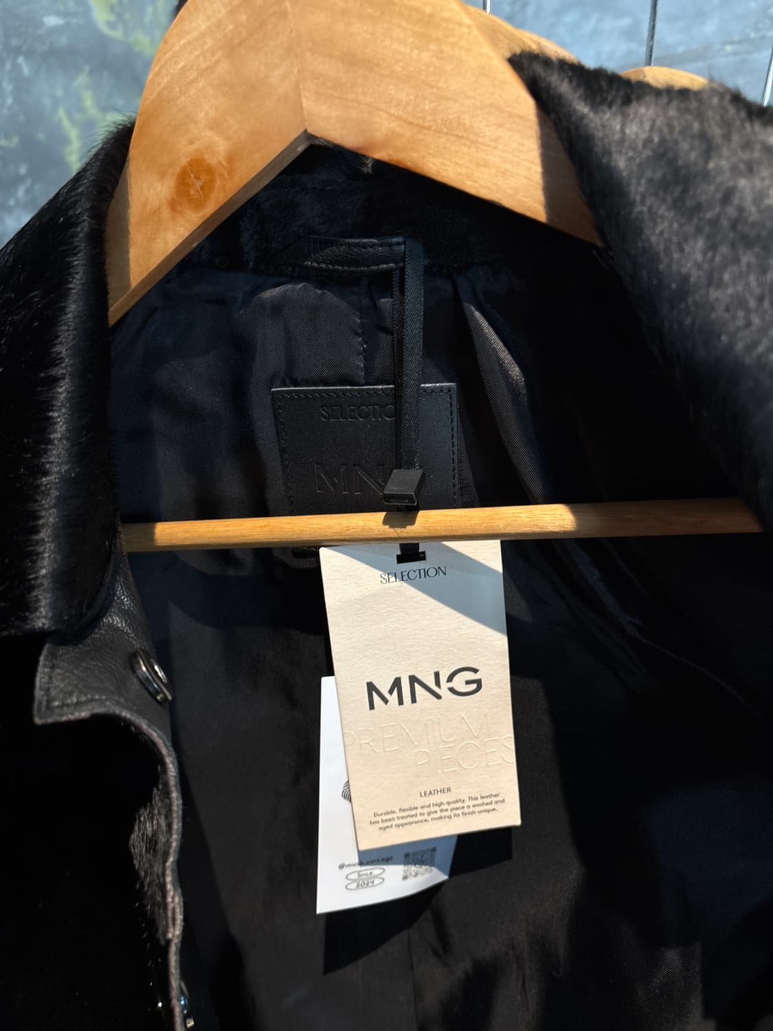 MNG 리얼 송치가죽 재킷 상품이미지5