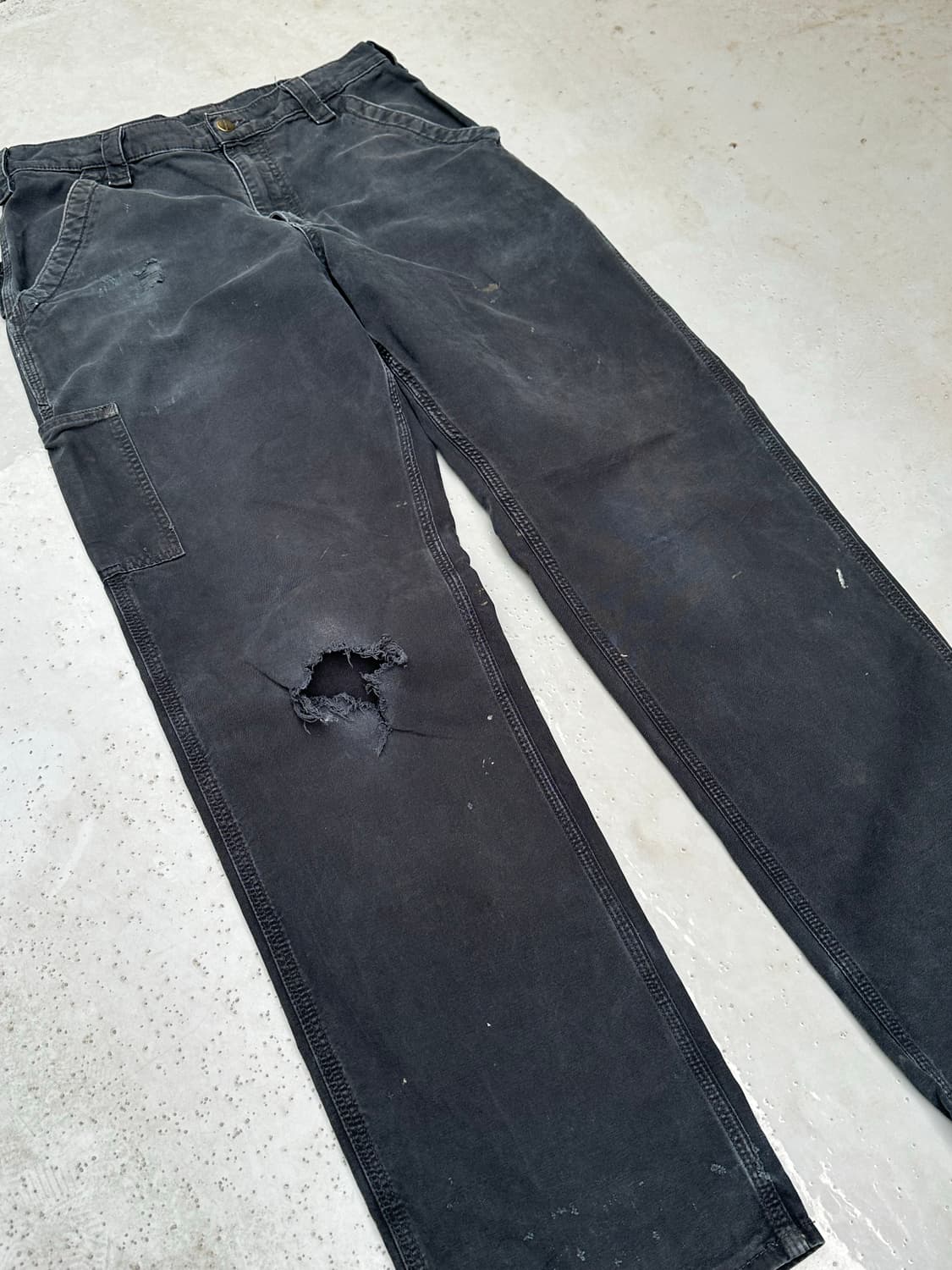 [칼하트] •Carhartt Carpenter Pants B151-BLK 상품이미지5