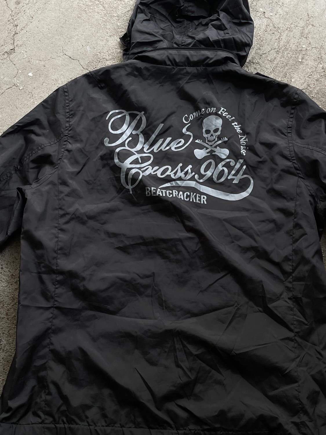 Blue cross skull miltary zip up hoody 상품이미지8