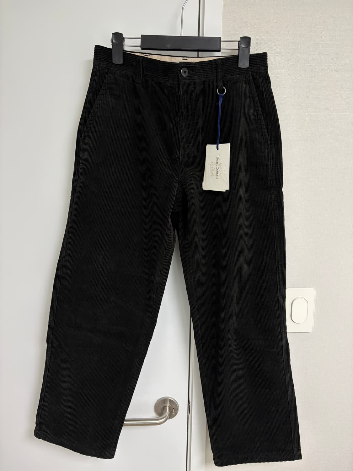 헨리코튼 ffc 코듀로이 와이드 팬츠 AZPAW25220KHD 상품이미지1