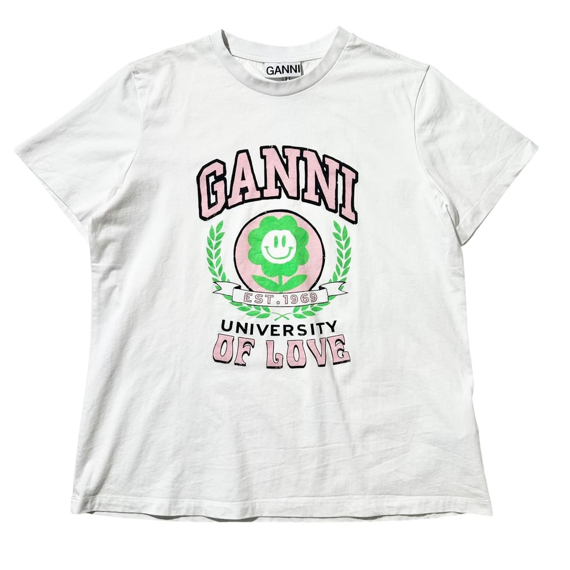 가니 유니버시티 오브 러브 반팔 티셔츠 상품이미지1