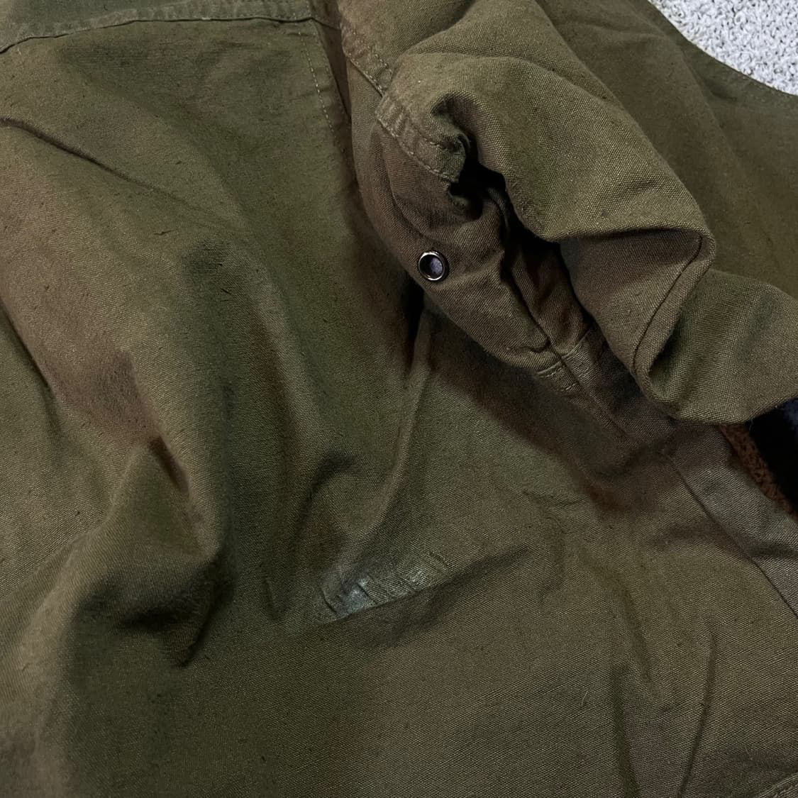 VTG 빈티지 카키 헌팅 자켓 상품이미지5