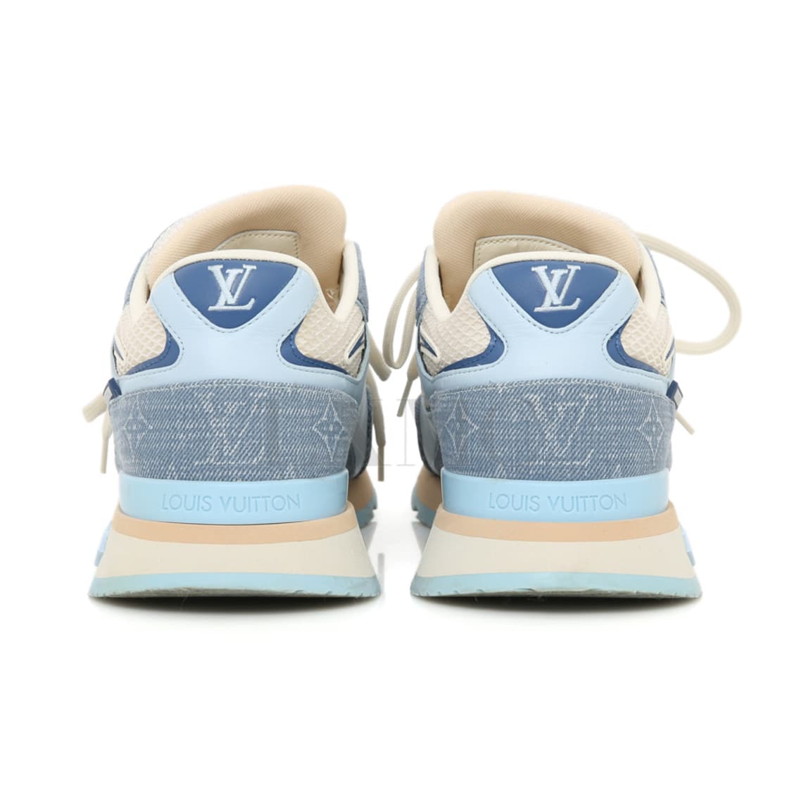 루이비통 런어웨이 데님 스니커즈 스케이트 트레이너 운동화 상품이미지6