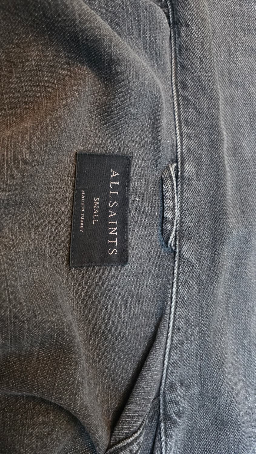 올세인츠 그레이 데님 자켓 100 상품이미지5