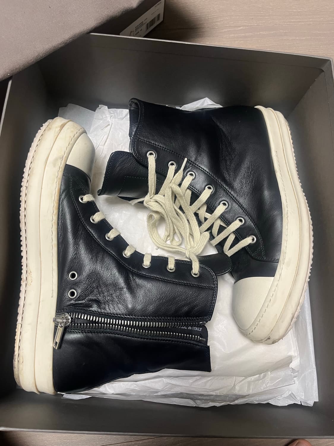 릭오웬스 라몬즈 릭오웬스컨버스 LCO 43 상품이미지1