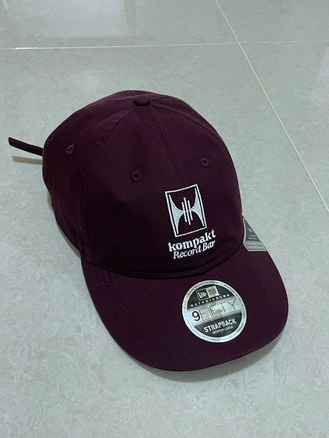 New Era x Kompakt Record Bar 캡모자 상품이미지3