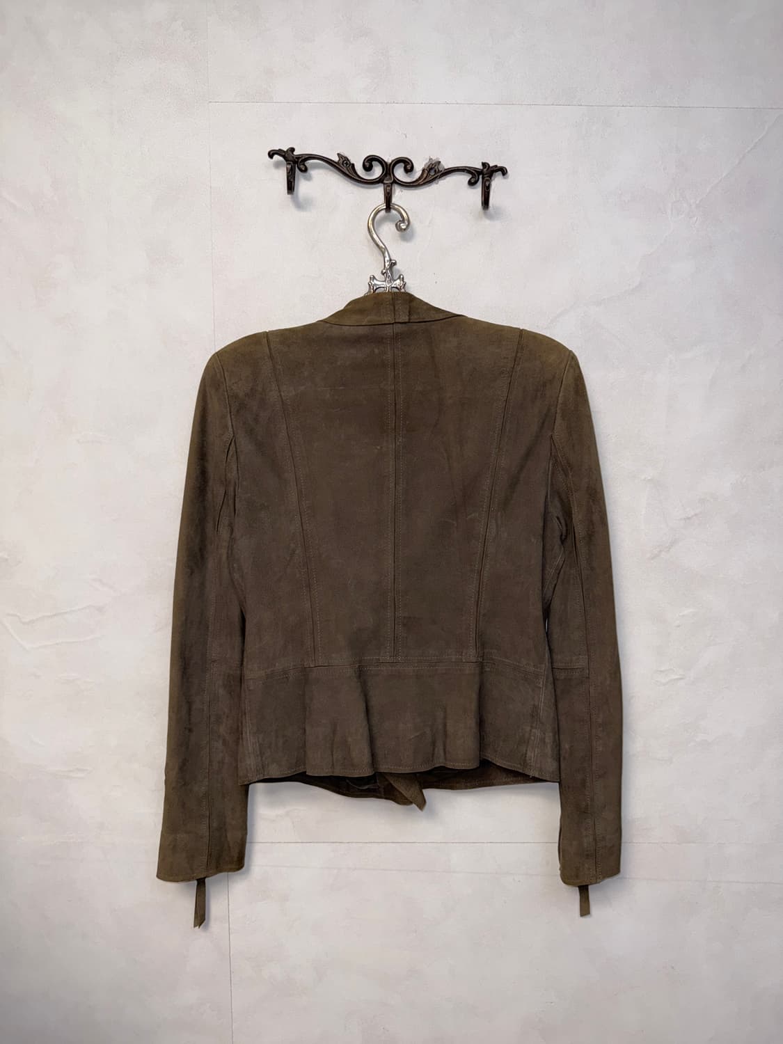 Jessi Newyork brown goat skin suede jk 상품이미지6