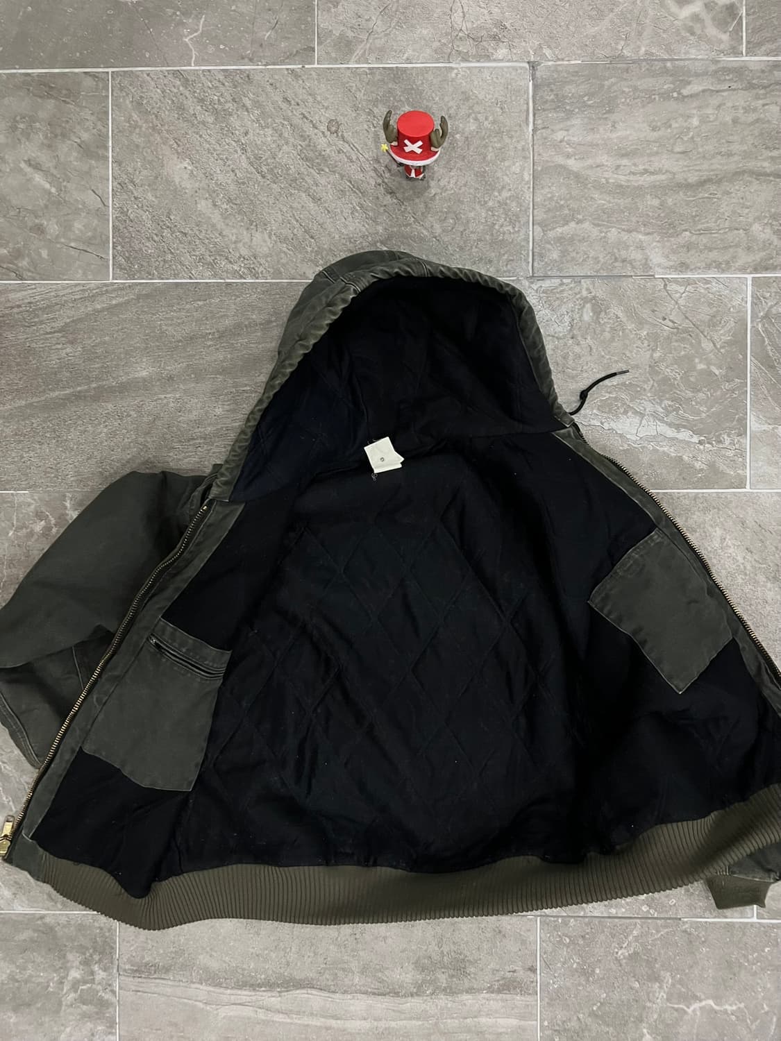 (XL) 칼하트 후드 덕 액티브 자켓 J130 MOS 모스그린 상품이미지3