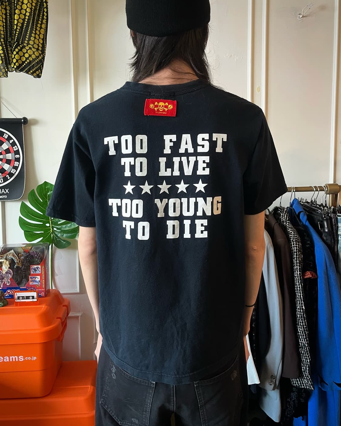 CREAM SODA Japan Bone Icon Print T-Shirt 상품이미지3