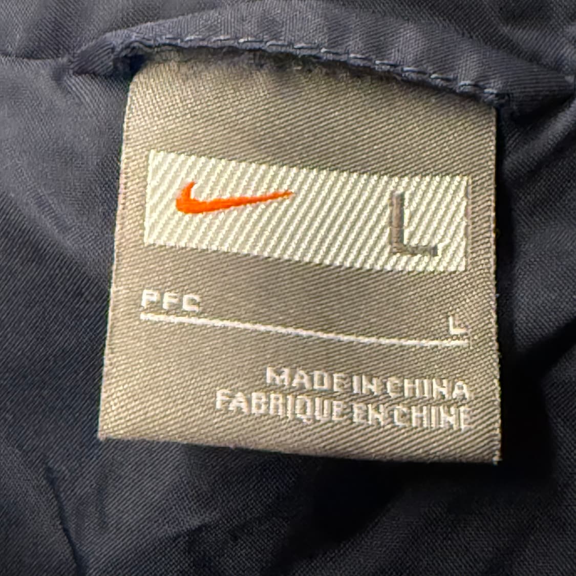 [정품/L] 나이키 네이비 바람막이 트랙 자켓 b18 상품이미지5