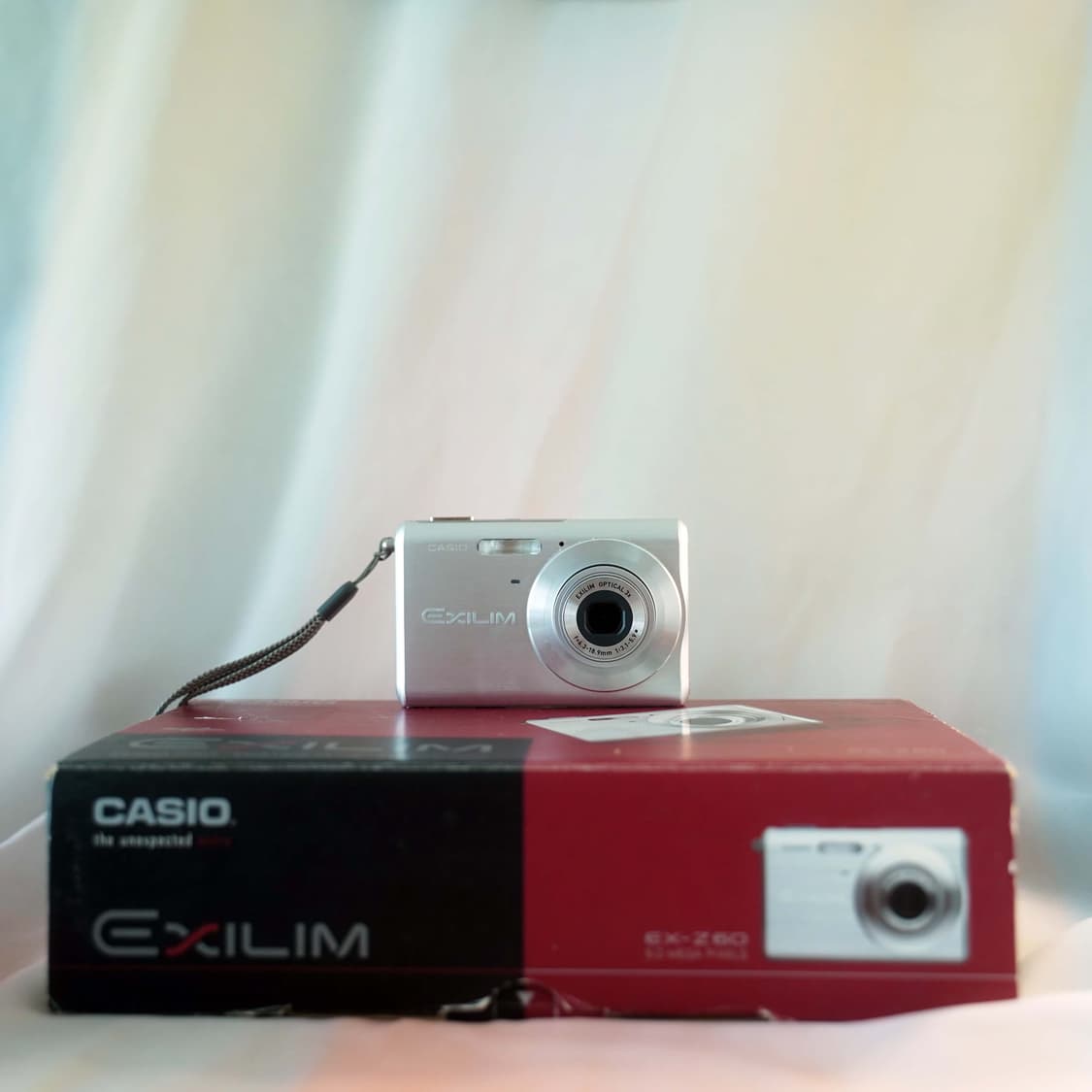 카시오 엑실림 EX-Z60 실버 Casio Exilim SILVER 상품이미지1