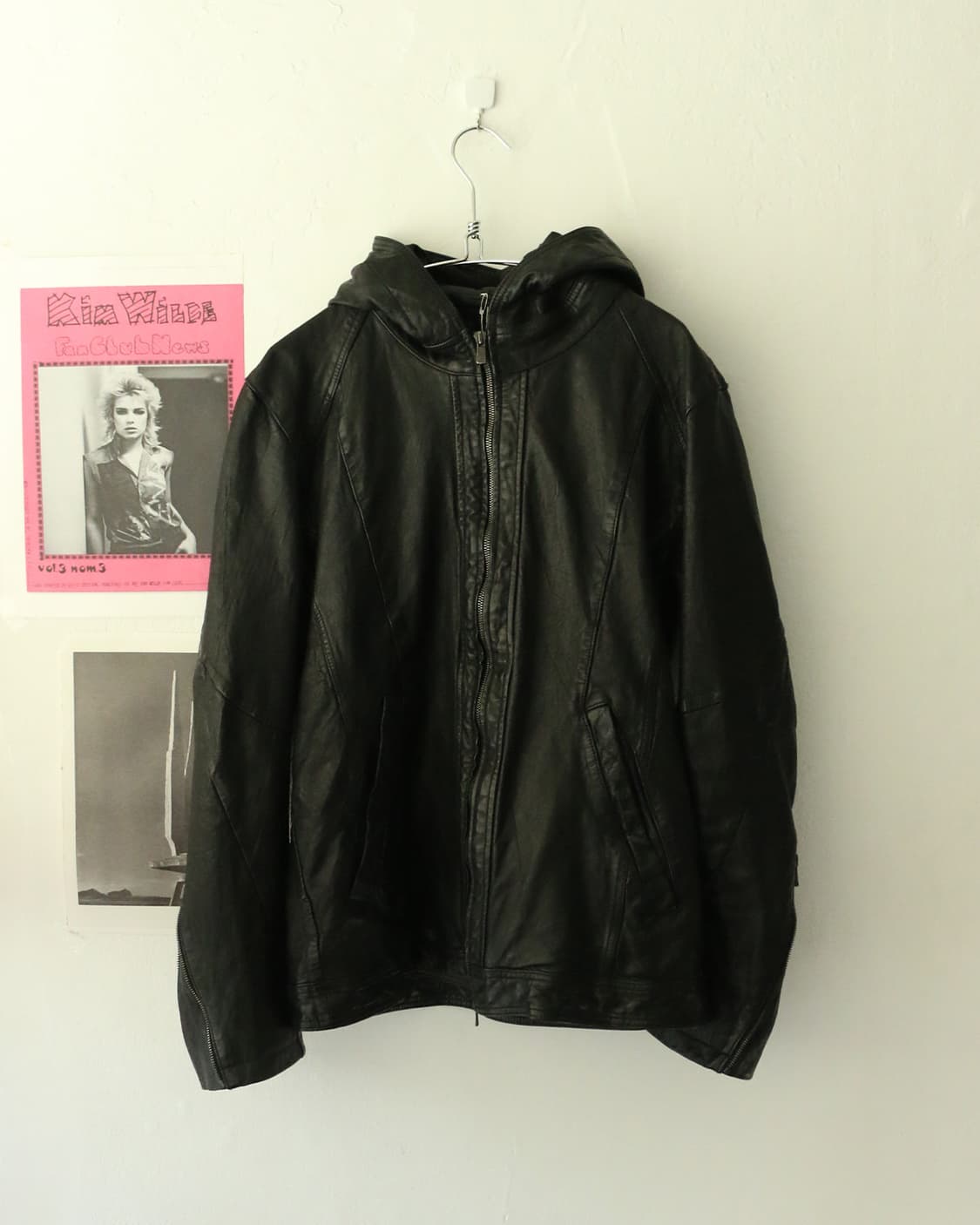 토네이도 마트 레더 후드 자켓  상품이미지1