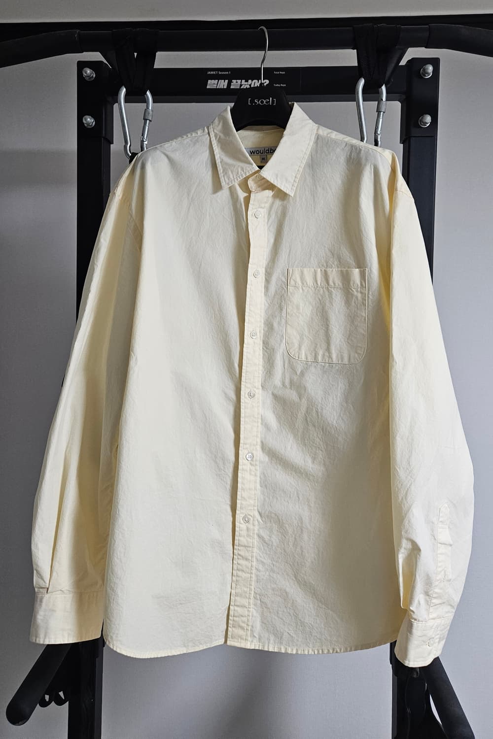 우드비 릴렉스 셔츠 데이지 M사이즈 상품이미지1