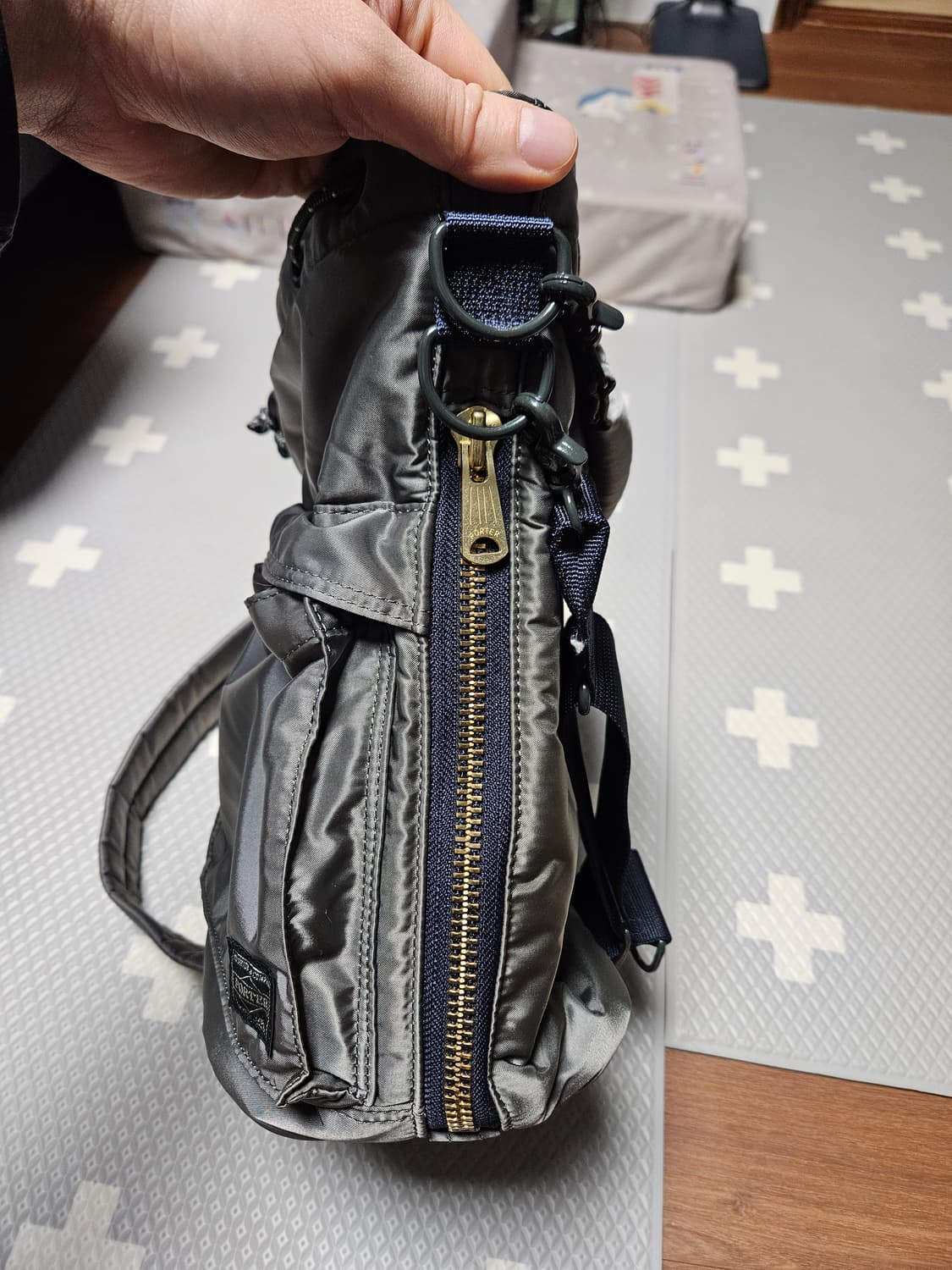 포터 투웨이툴백 실버그레이 L사이즈 상품이미지5