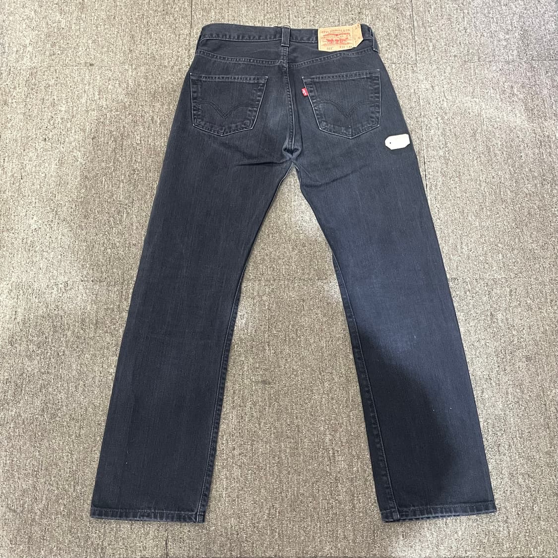 (31) Levi's 501 (리바이스 스트레이트 블랙 데님) 상품이미지8