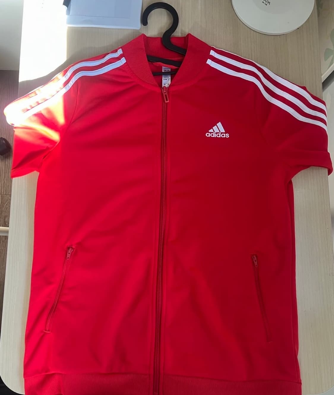 아디다스 삼선 저지 레드 상품이미지2