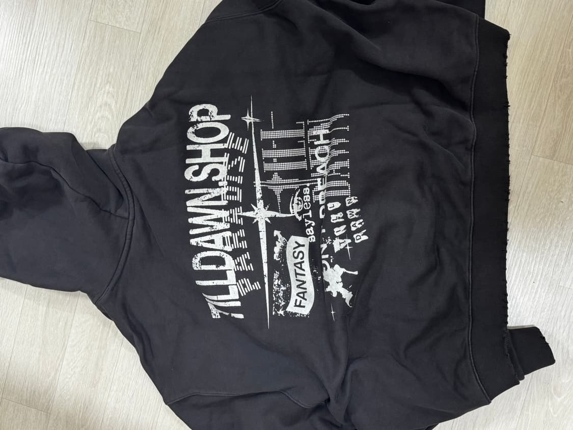 [Free] 틸던 후드 블랙 상품이미지2