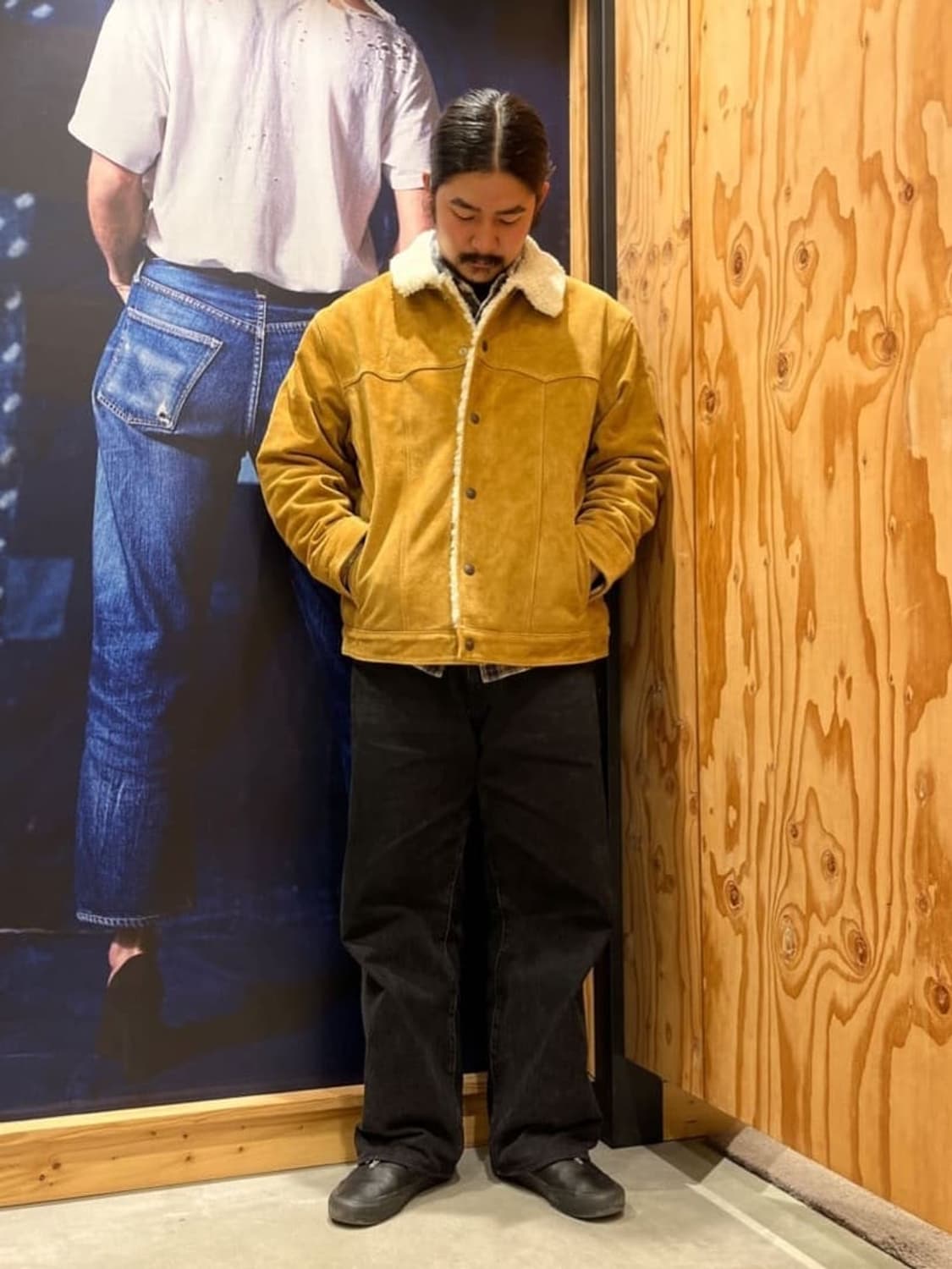 리바이스 스웨이드 시어링 쉐르파 자켓 상품이미지3