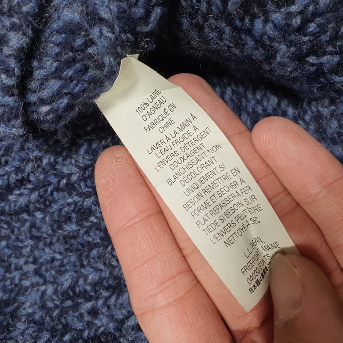 ✨ (바배) LLB 보카시 램스울 니트  상품이미지4