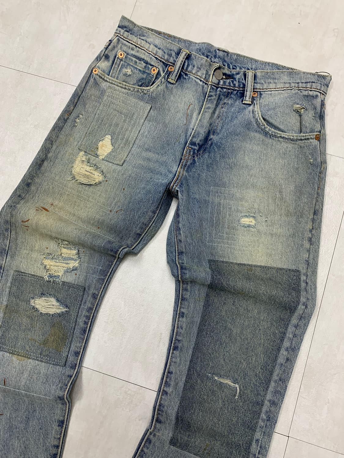 리바이스 512 데님 패치 팬츠 #433 상품이미지2