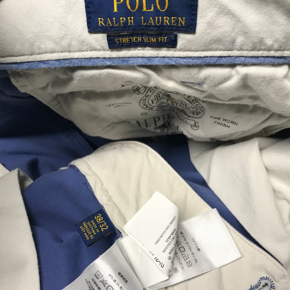 폴로 랄프로렌 블루 치노 팬츠 38/32 상품이미지6