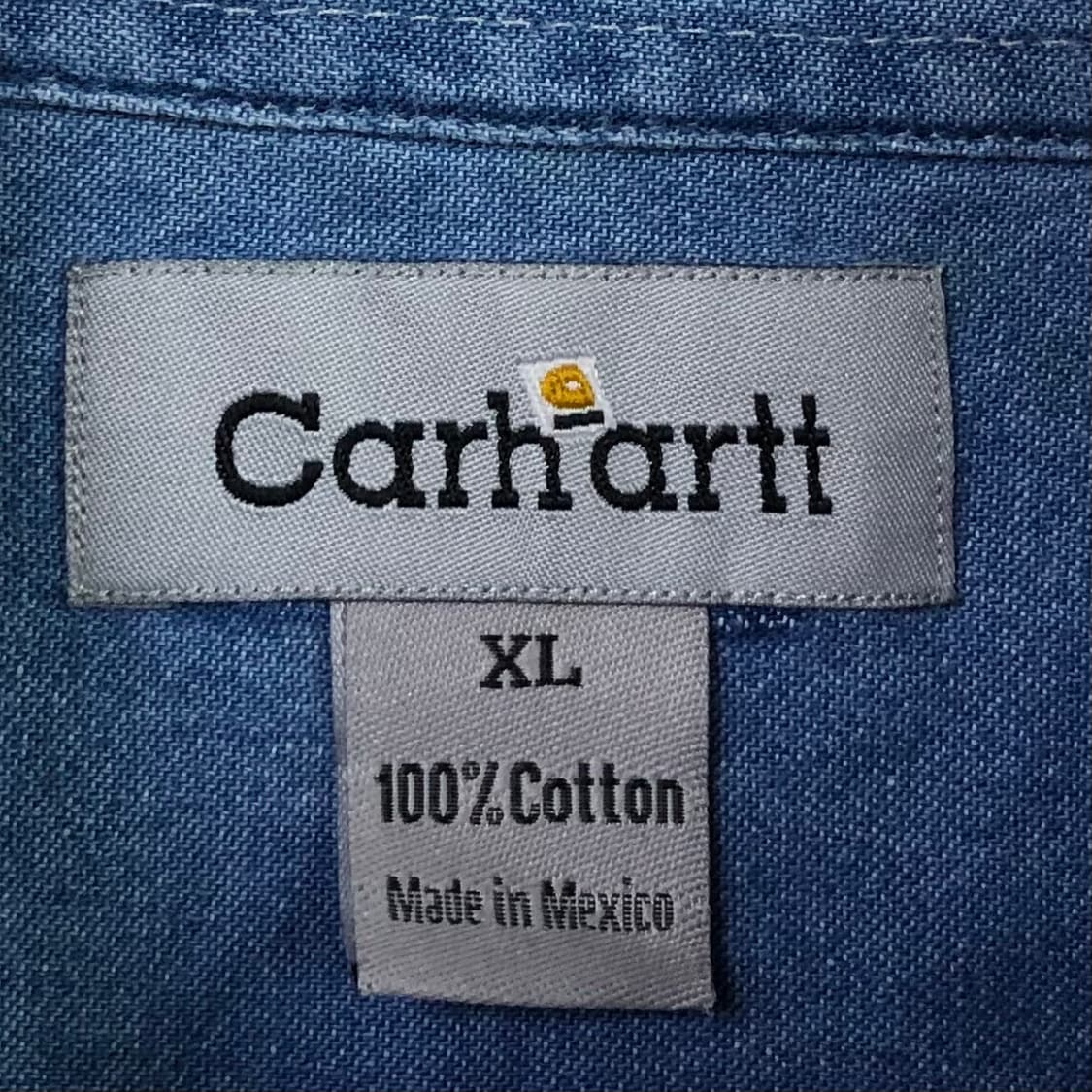 Xxl 칼하트 데님 셔츠 상품이미지3